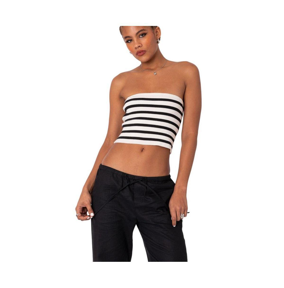 Edikted Womens Lexi Ribbed Tube Top Product Image