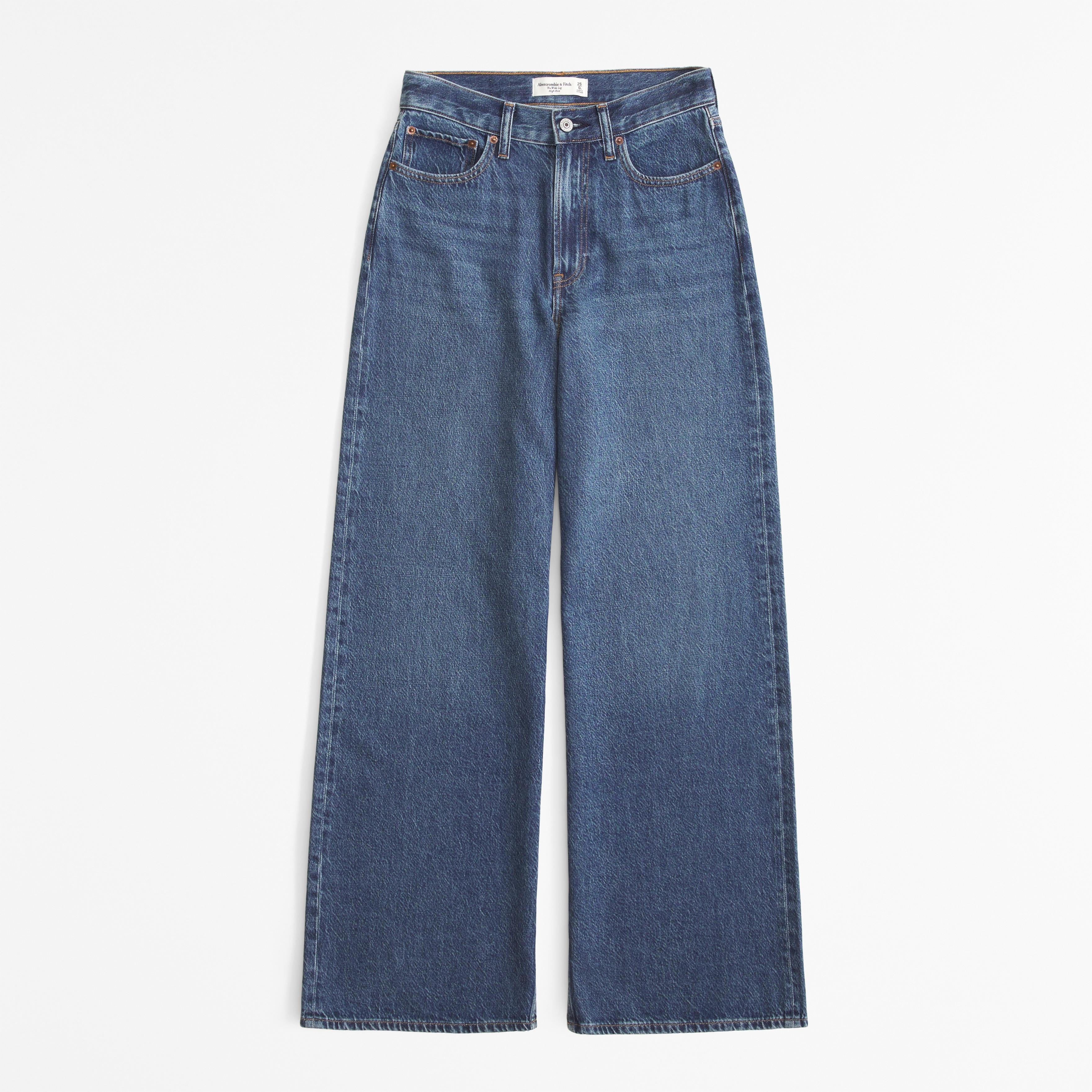 High Rise Wide Leg Jean Product Image