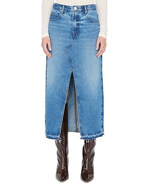 Womens The Midaxi Denim Skirt product image