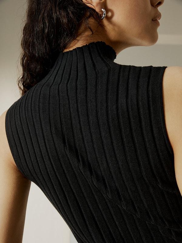 Silk-Cashmere Blend Knit Top Product Image