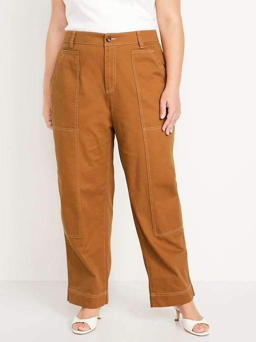 High-Waisted Utility Pants Product Image