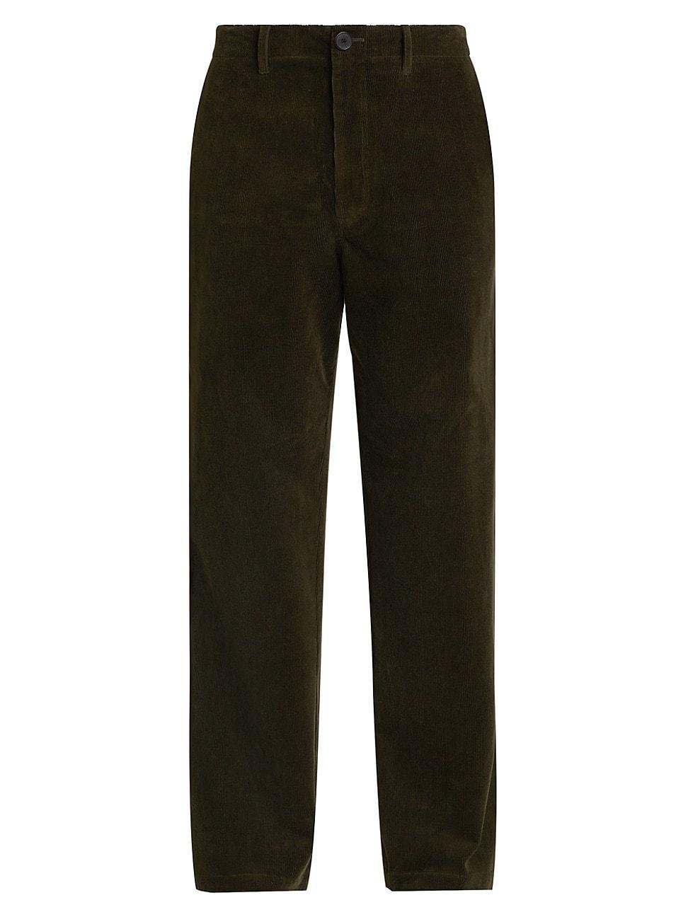 Mens Corduroy Wide-Leg Pants Product Image