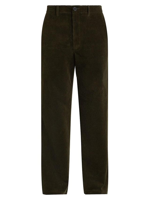 Mens Corduroy Wide-Leg Pants Product Image