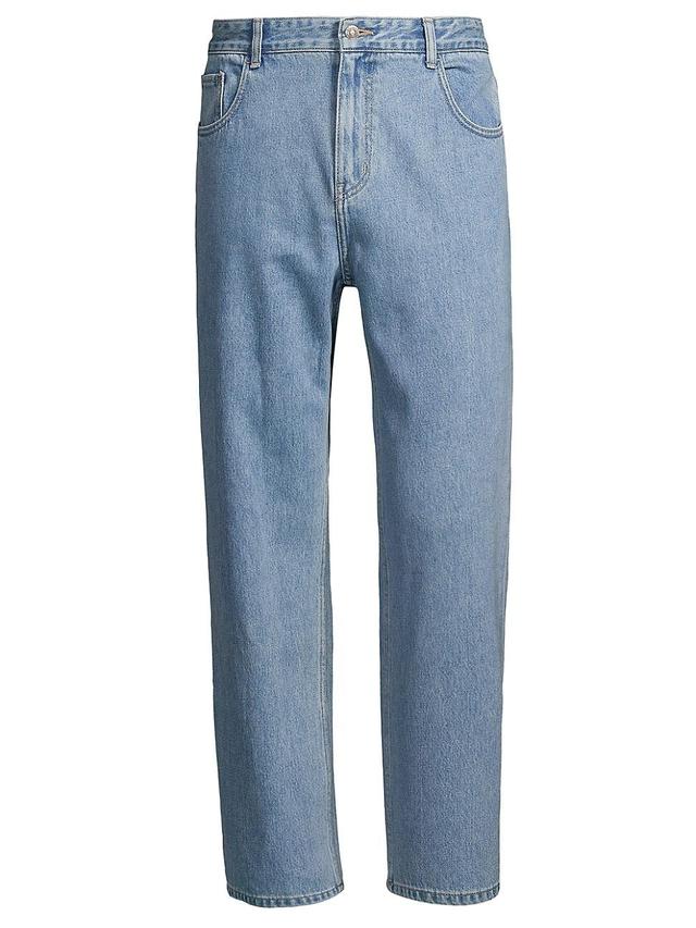 Mens Wardrobe In The City Five-Pocket Straight-Leg Jeans Product Image