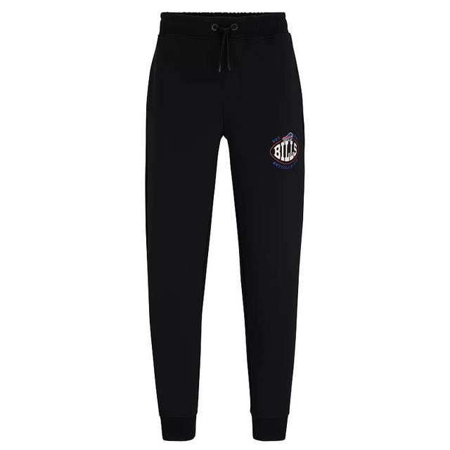 Mens BOSS X NFL Black Buffalo Bills Sack Tri-Blend Tracksuit Pants Product Image