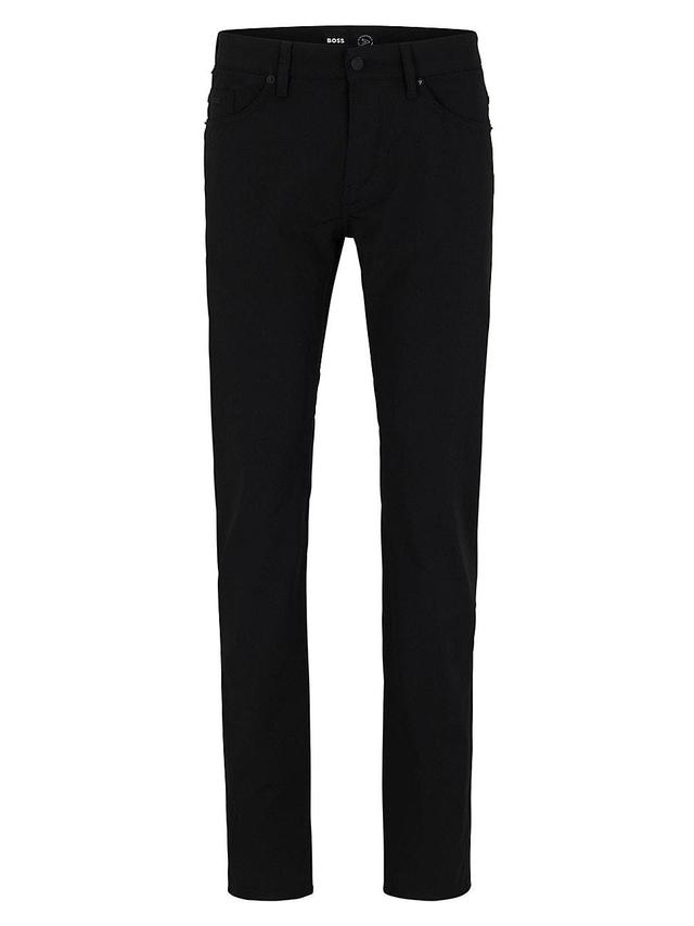 Mens Slim-Fit Jeans In Performance-Stretch Anti-Crease Fabric Product Image