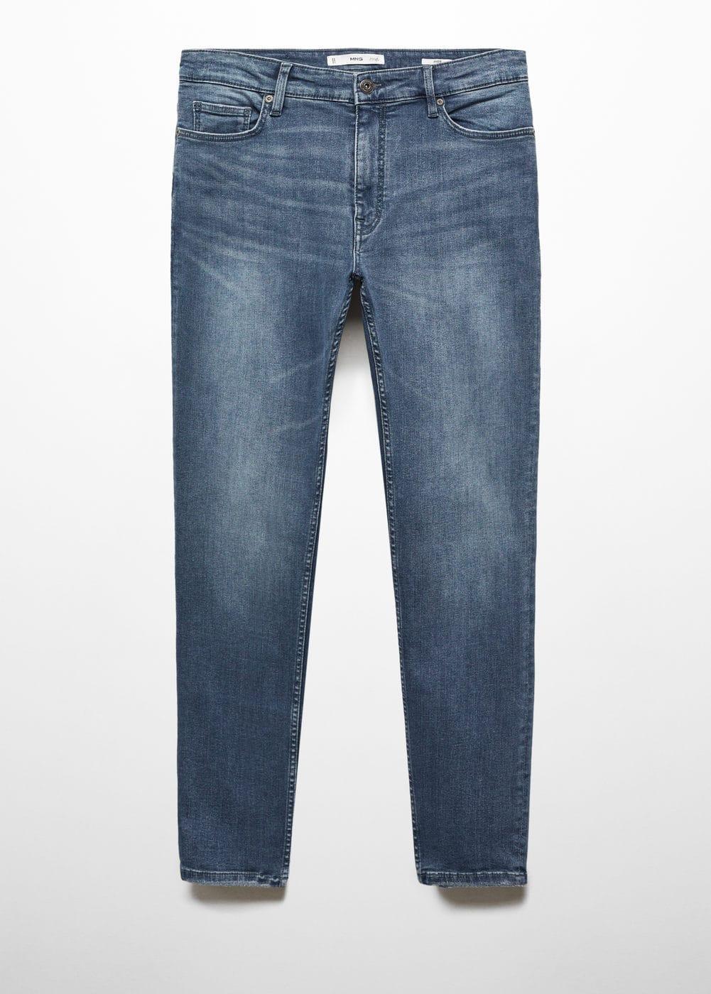 MANGO MAN - Jude skinny-fit jeans indigo blueMen Product Image