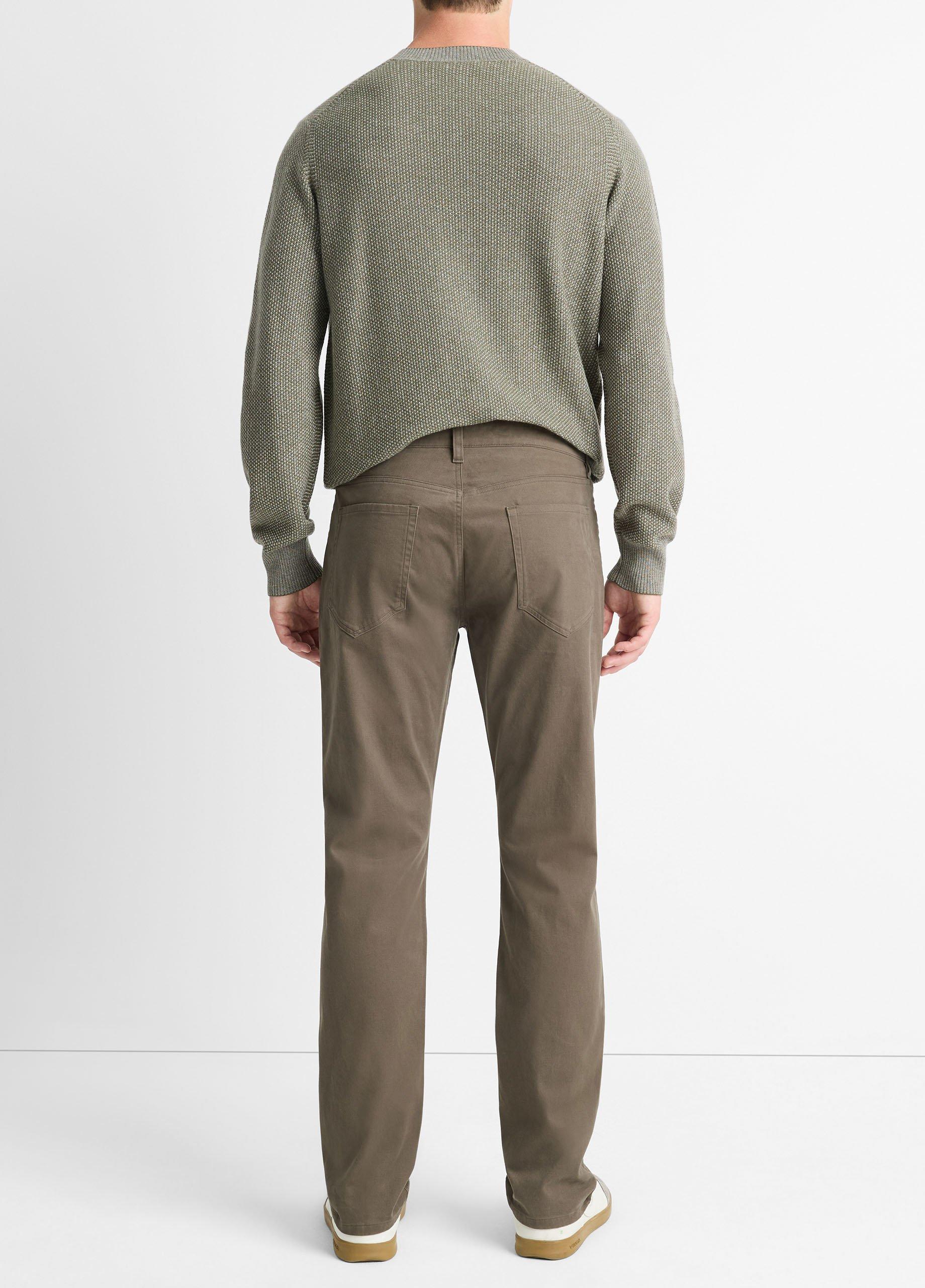 Dylan Slim 5-Pocket Peached Stretch-Cotton Pant Product Image