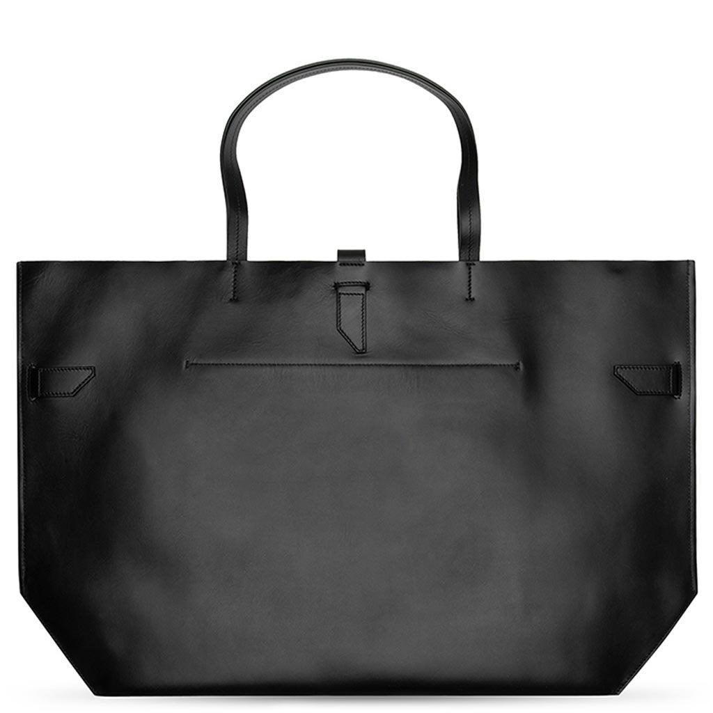 Tri Buckle Tote - Black Male Product Image