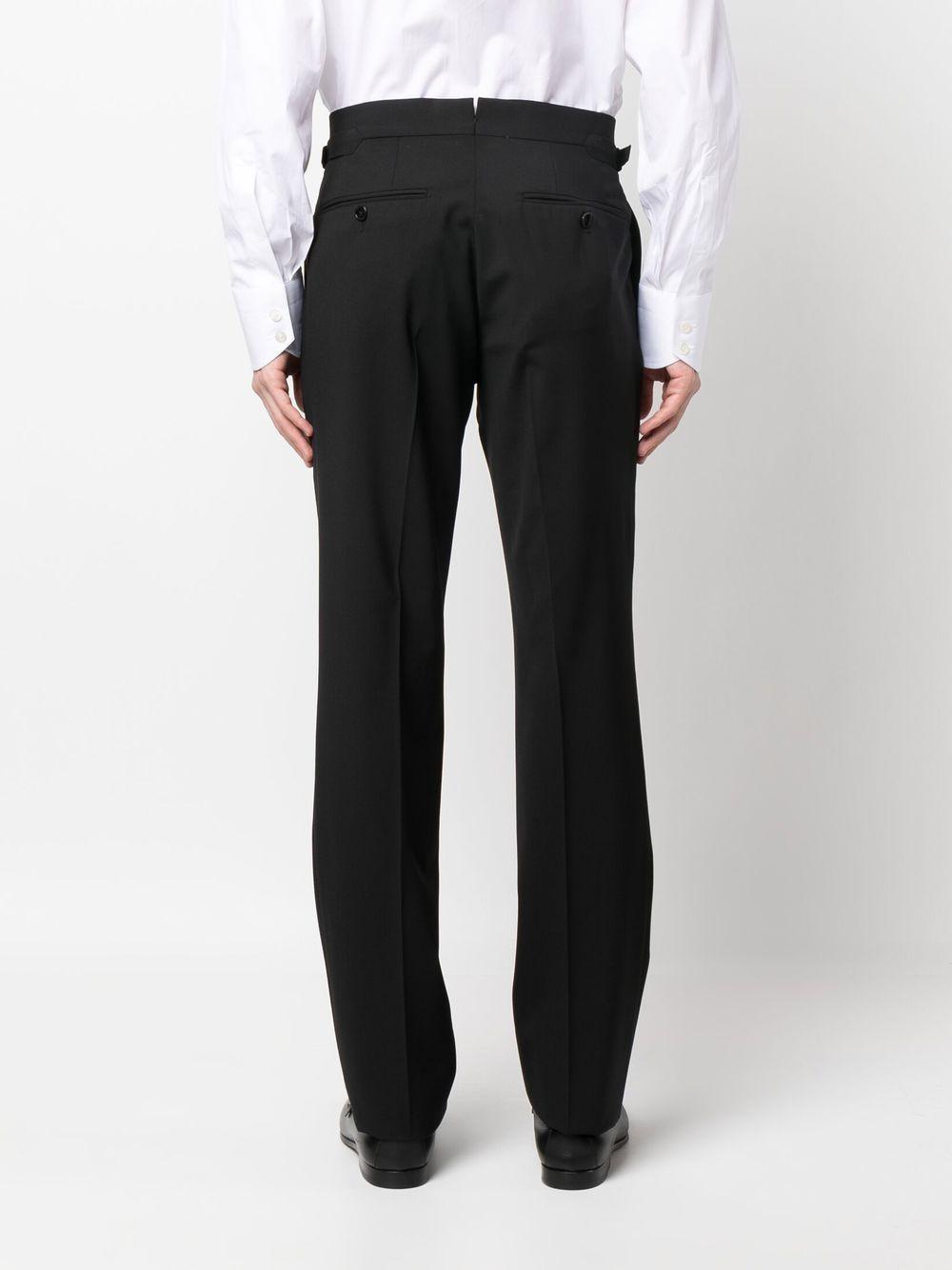 Straight-leg Tailored Trousers In Black Product Image