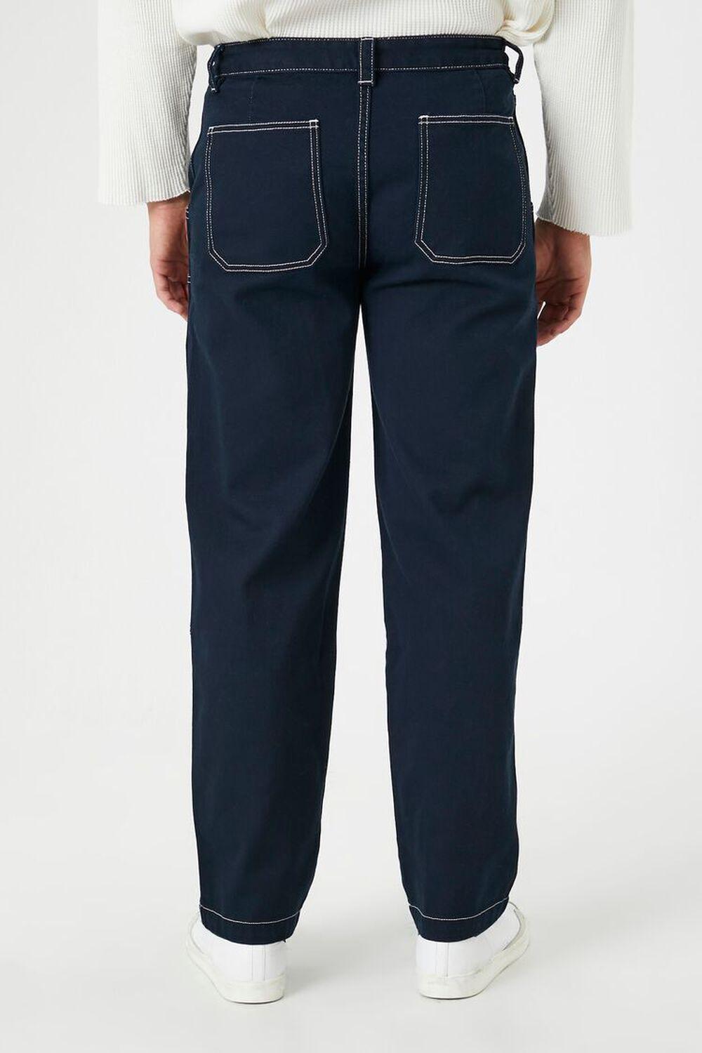 Seamed High-Rise Wide-Leg Jeans | Forever 21 Product Image