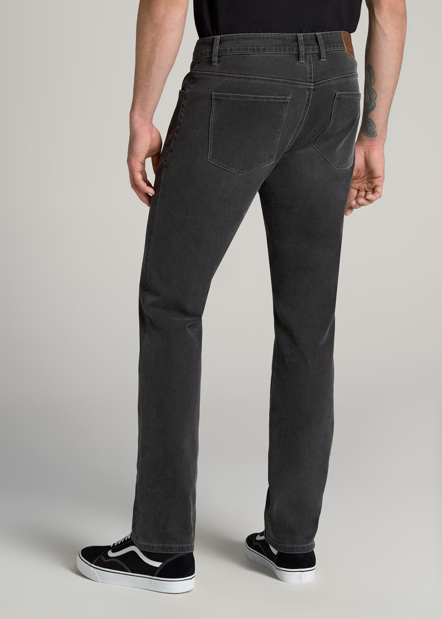 LJ&S TAPERED Jeans for Tall Men in Industrial Grey Product Image