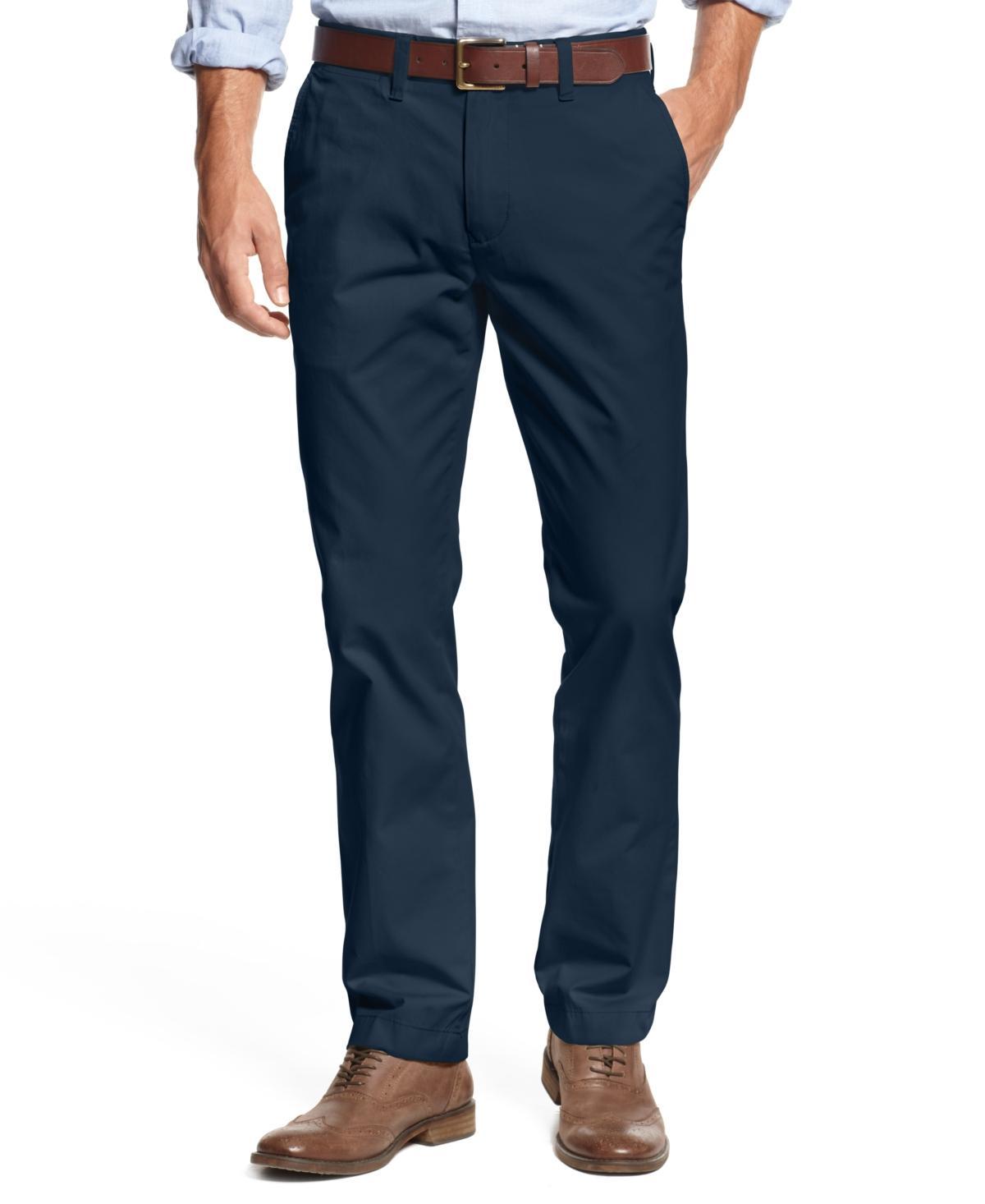 Tommy Hilfiger Mens Th Flex Stretch Regular-Fit Chino Pant Product Image