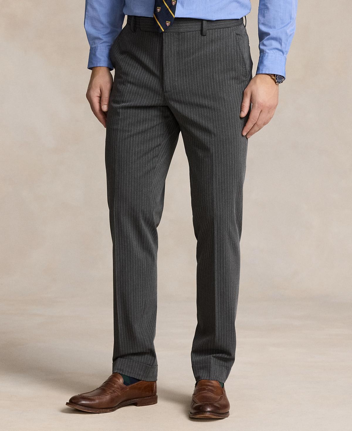 Polo Ralph Lauren Mens Striped Performance Twill Trousers Product Image