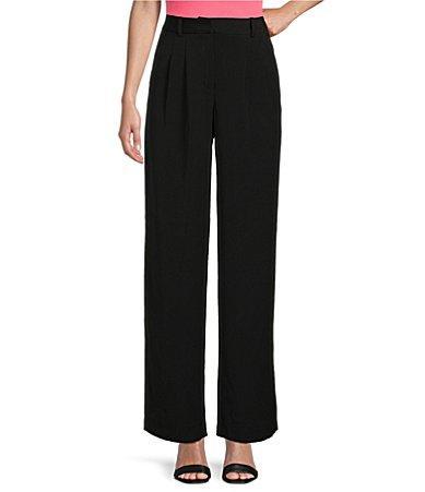 French Connection Harry Suiting High Waisted Coordinating Wide Leg Pants Product Image