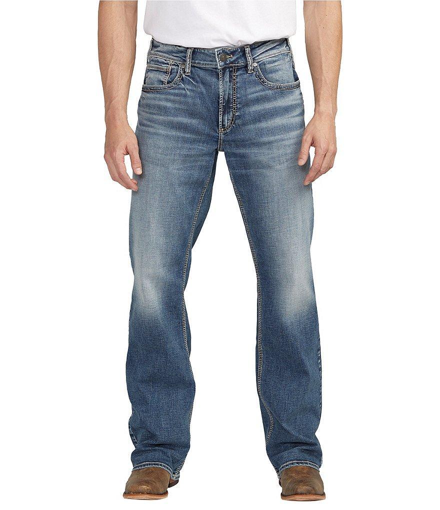 Silver Jeans Co. Zac Max Flex Straight Denim Leg Jeans Product Image