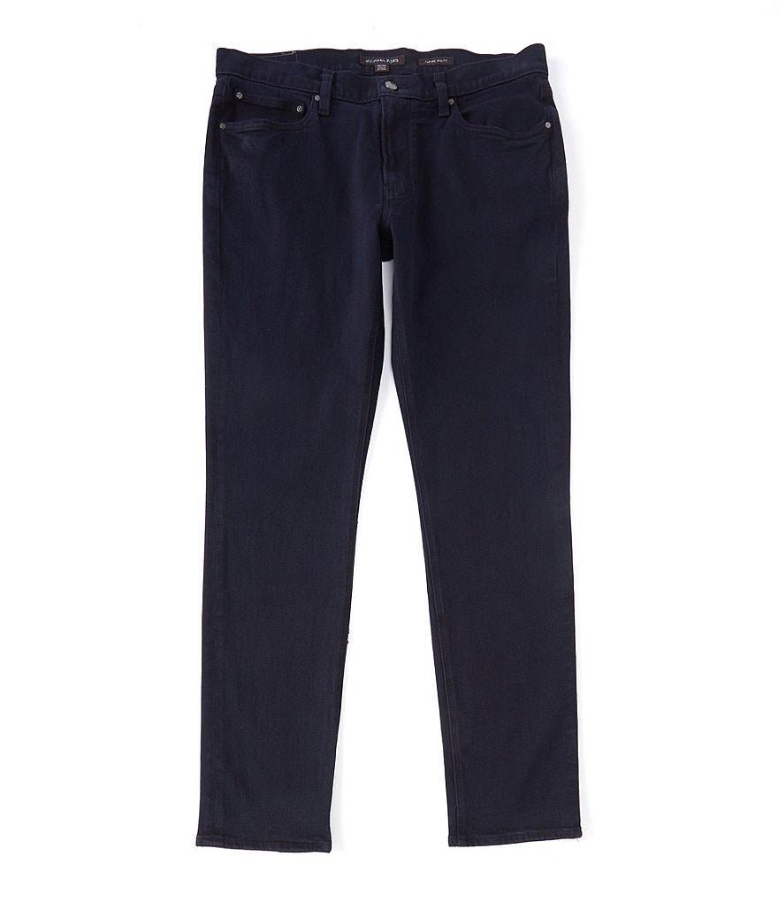 Michael Kors Slim Fit Parker Indigo Stretch Denim Jeans Product Image