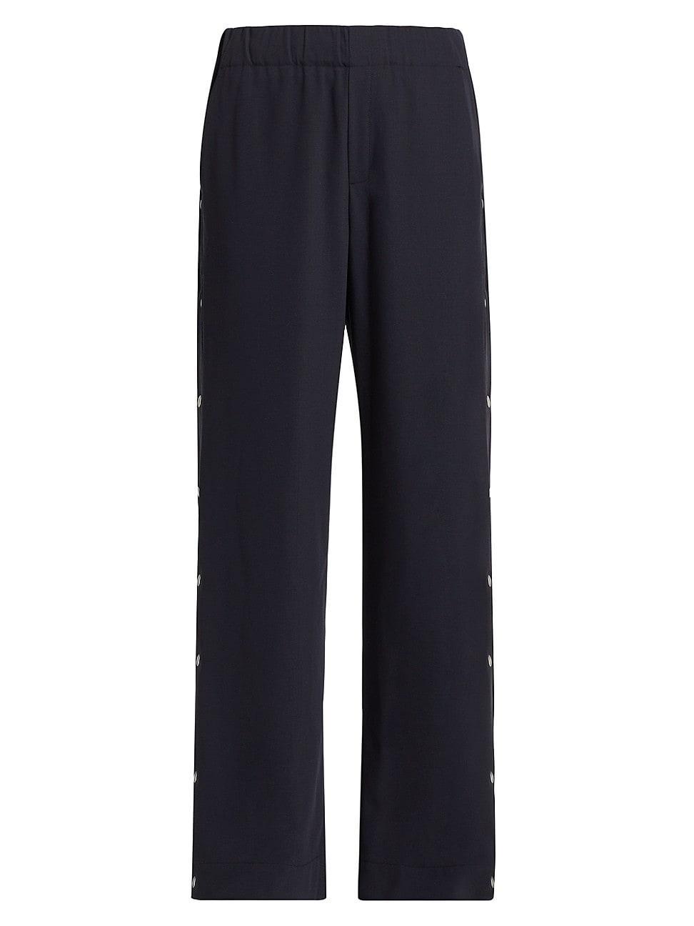 Womens Jackson Wool-Blend Snap Pants Product Image