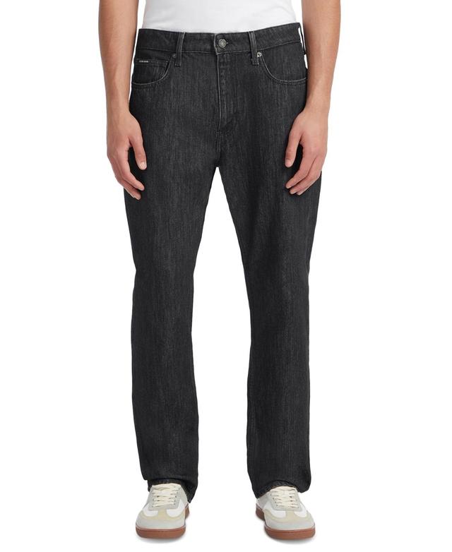 Guess Jeans by Guess Mens Straight-Fit Dark-Wash Jeans Product Image