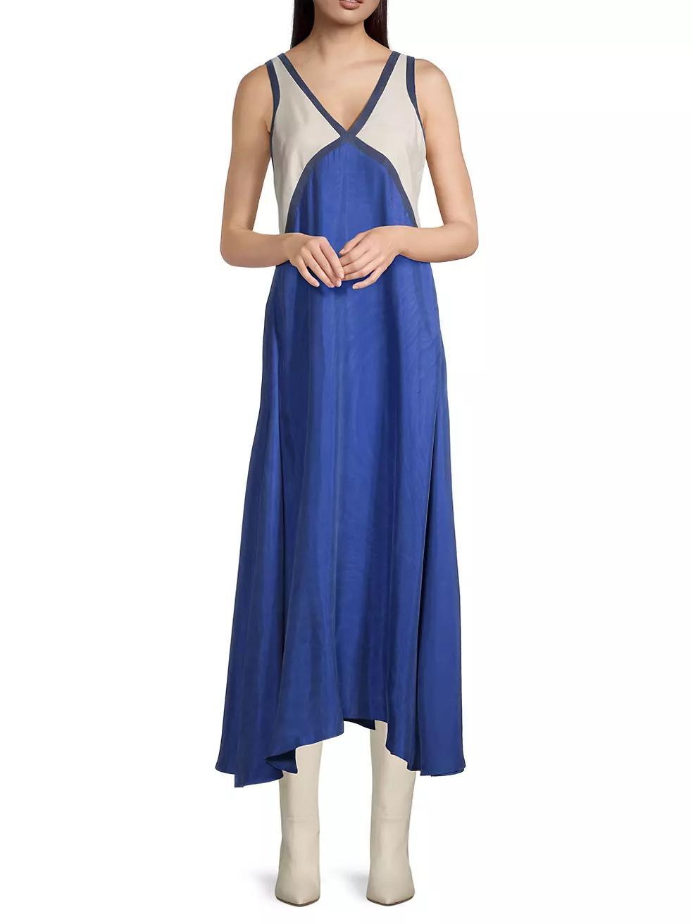 Naomi Colorblocked Dress Product Image