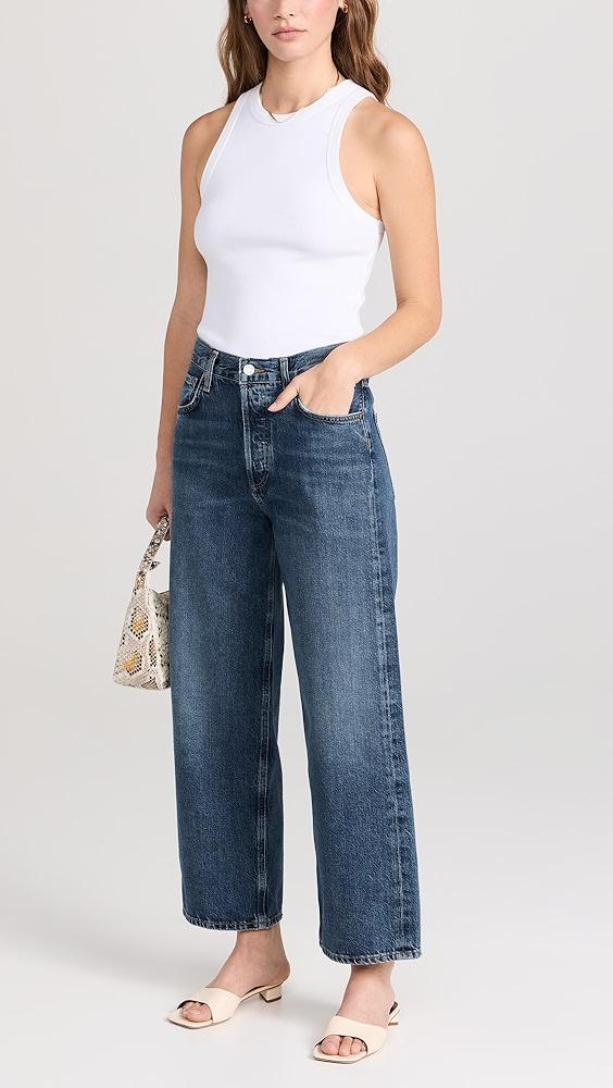 AGOLDE Ren: High Rise Wide Leg Jeans | Shopbop Product Image