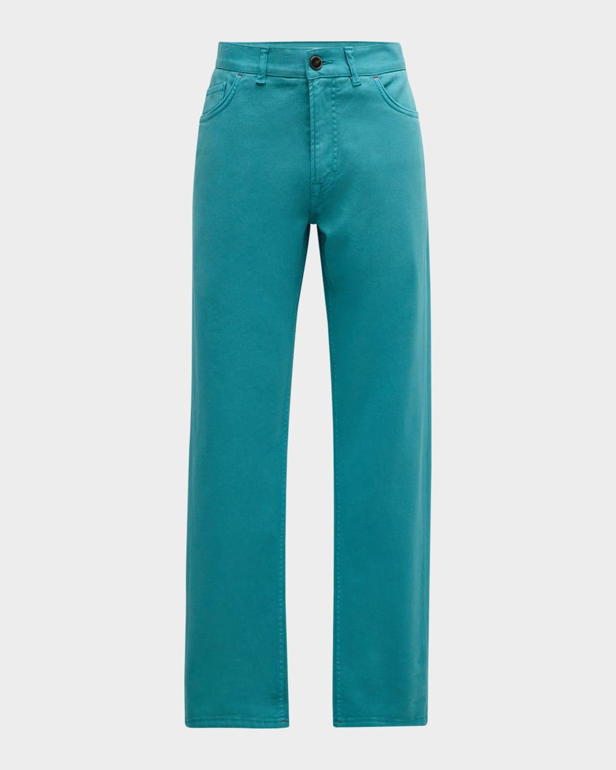 Men's Tapered Leg 5-Pocket Pants Product Image