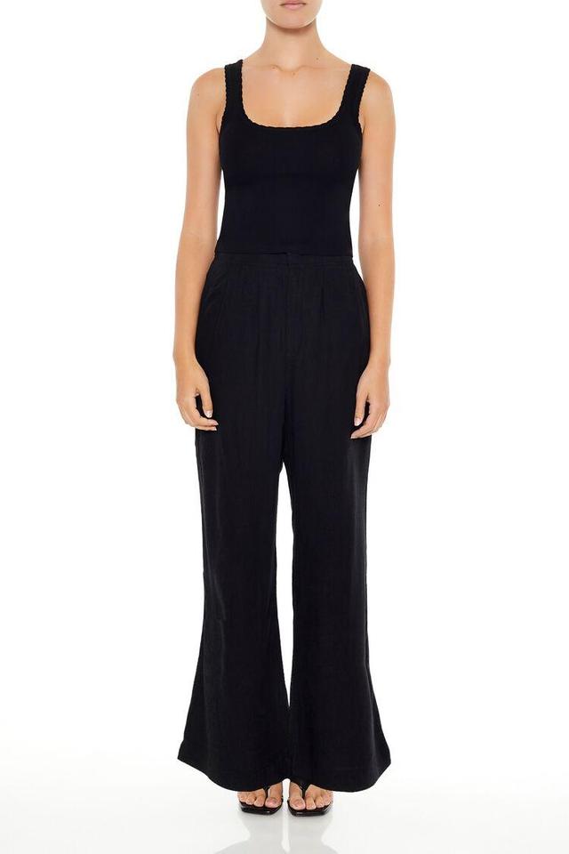 Textured Wide-Leg Pants | Forever 21 Product Image