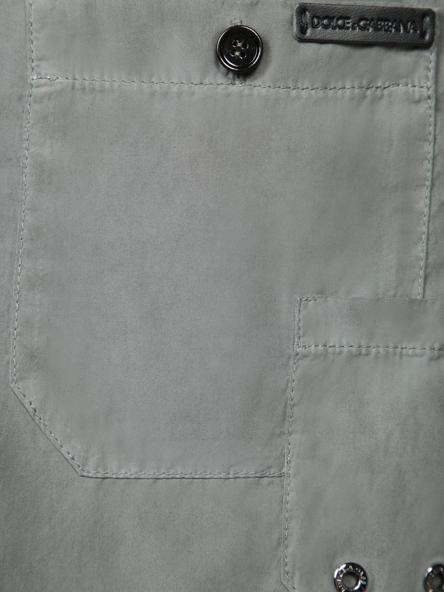 Garment Dyed Grey Shirt Product Image