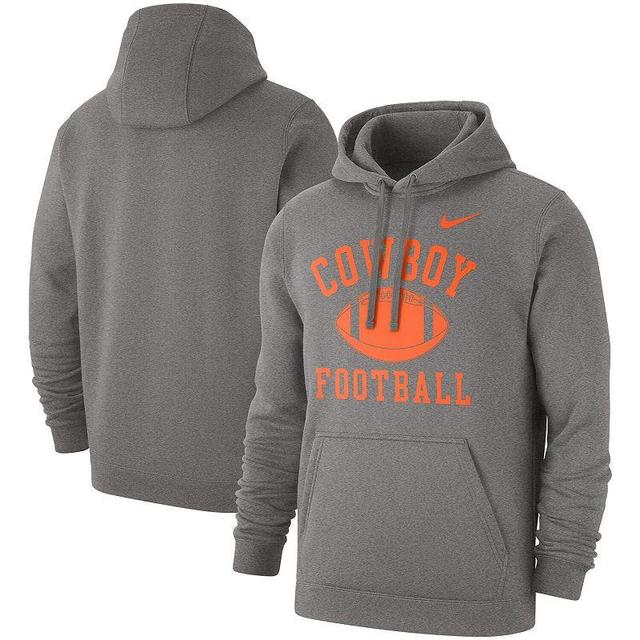 Mens Nike Scarlet Ohio State Buckeyes Basketball Icon Club Fleece Pullover Hoodie Product Image