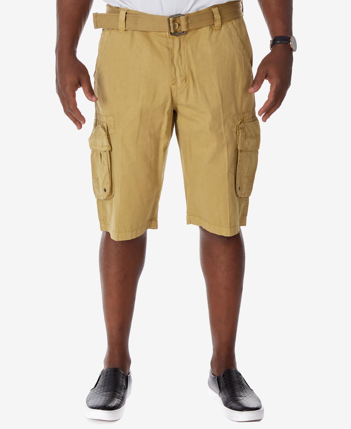 Mens RawX Regular-Fit Belted Cargo Shorts Product Image