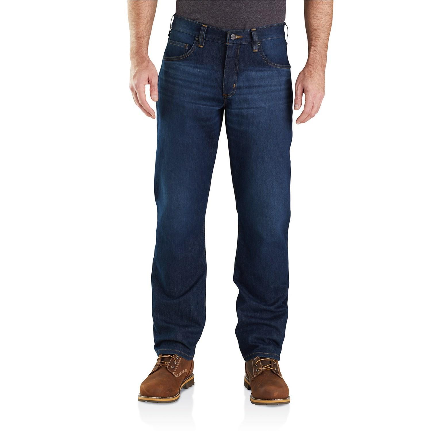 Carhartt 104956 Force® Relaxed Fit Low-Rise Jeans - 5-Pocket, Factory Seconds Product Image