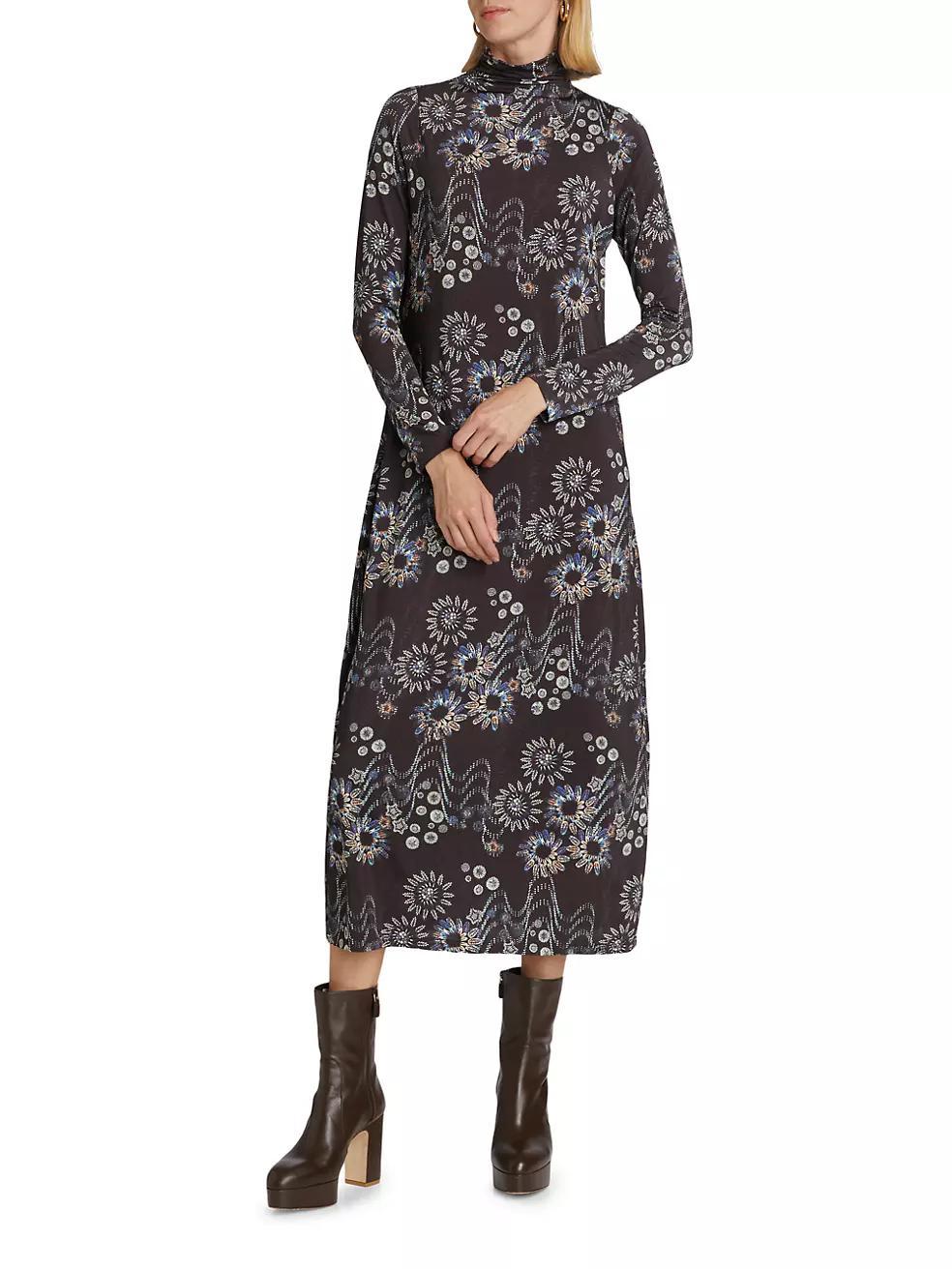 Paxton Floral Midi-Dress Product Image