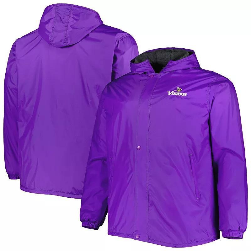 Mens Dunbrooke Minnesota Vikings Big & Tall Legacy Stadium Full-Zip Jacket Product Image