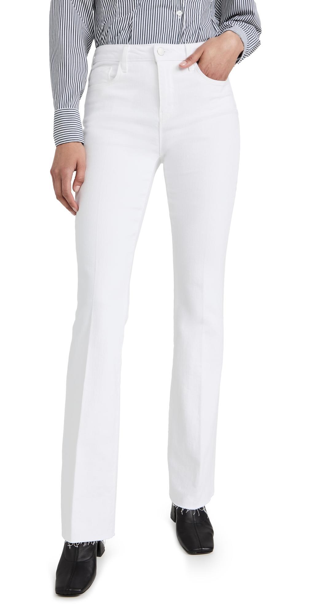 LAGENCE Ruth High Rise Straight Leg Jeans Product Image