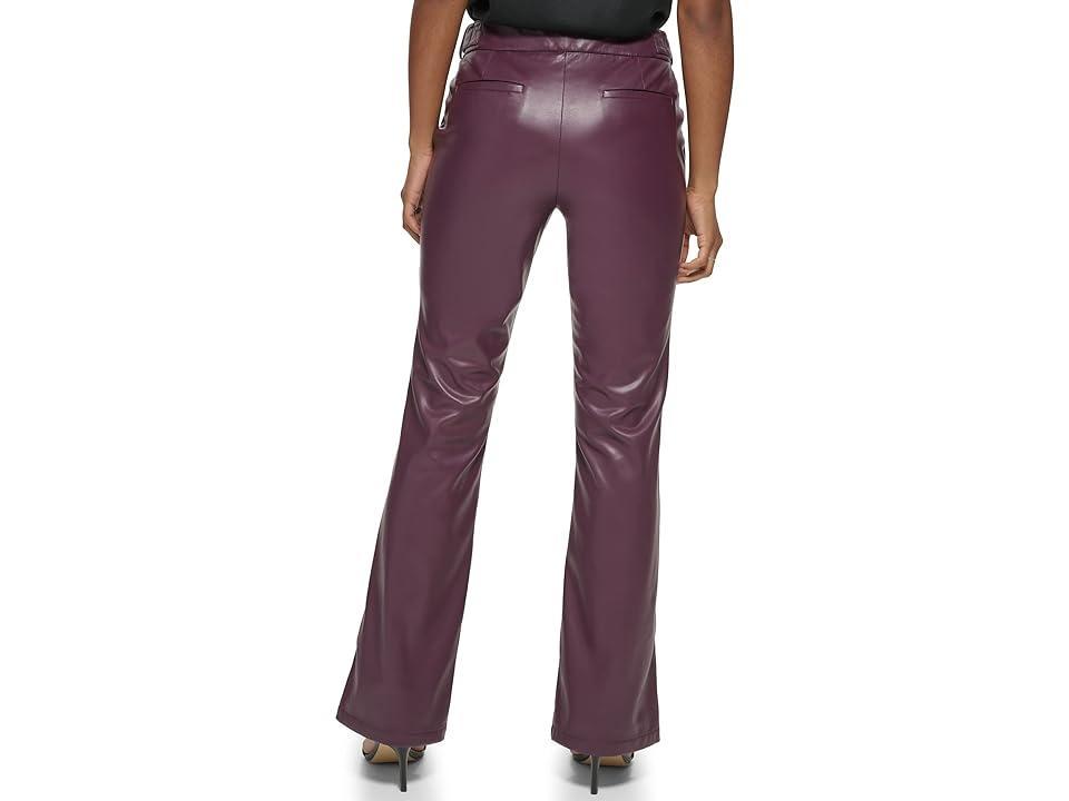 Calvin Klein PU with Tabs At Side (Port) Women's Clothing Product Image