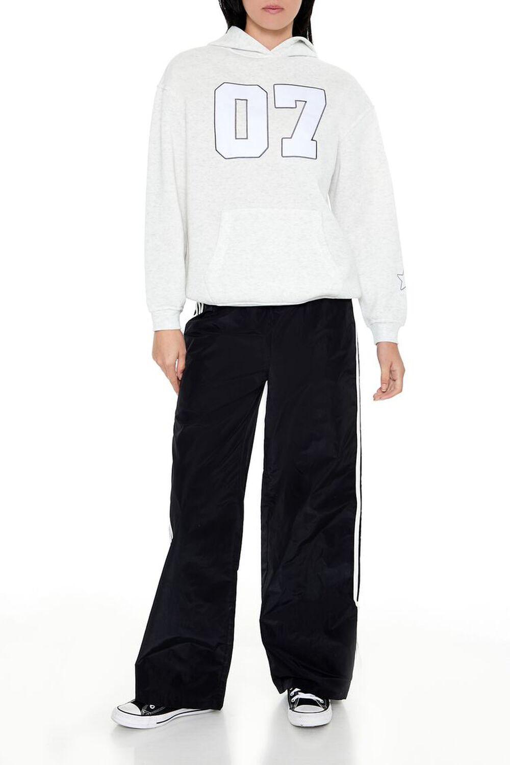 07 Graphic Fleece Hoodie | Forever 21 Product Image