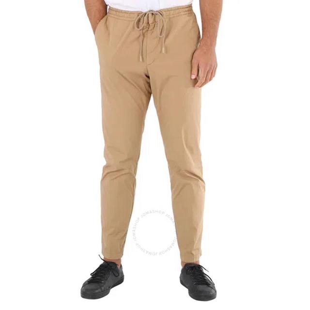 Men's Slim-fit Banks Paper-touch Pants In Beige Product Image