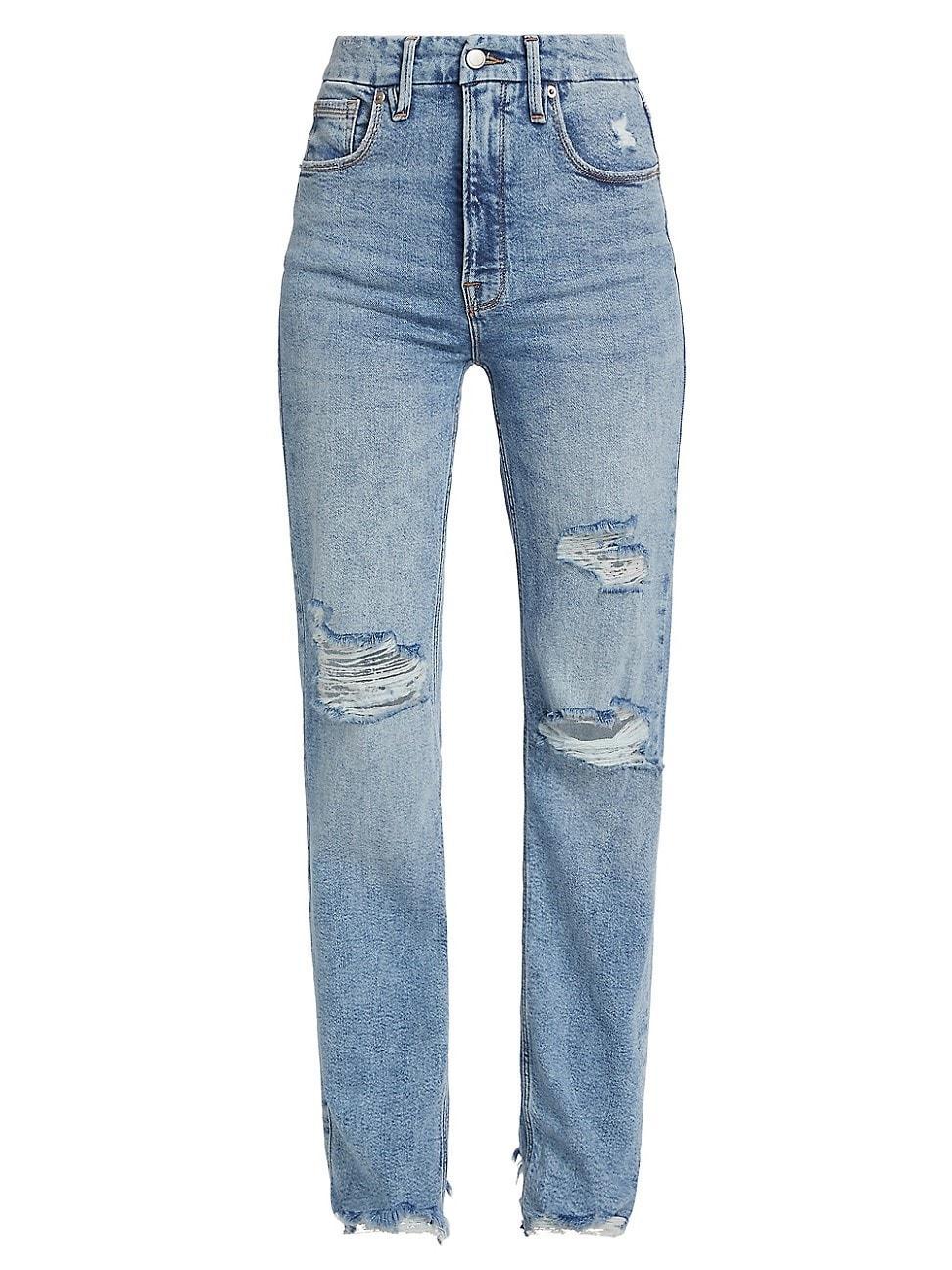 Womens Good Icon High-Rise Jeans Product Image