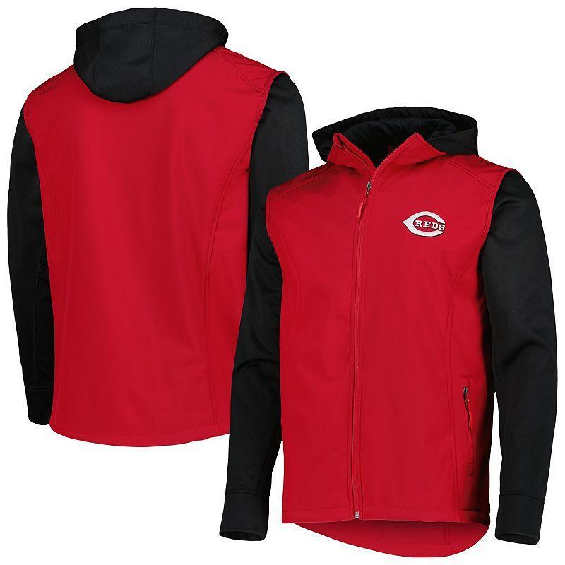 Mens Dunbrooke Red/Black Cincinnati Reds Alpha Full-Zip Jacket Product Image