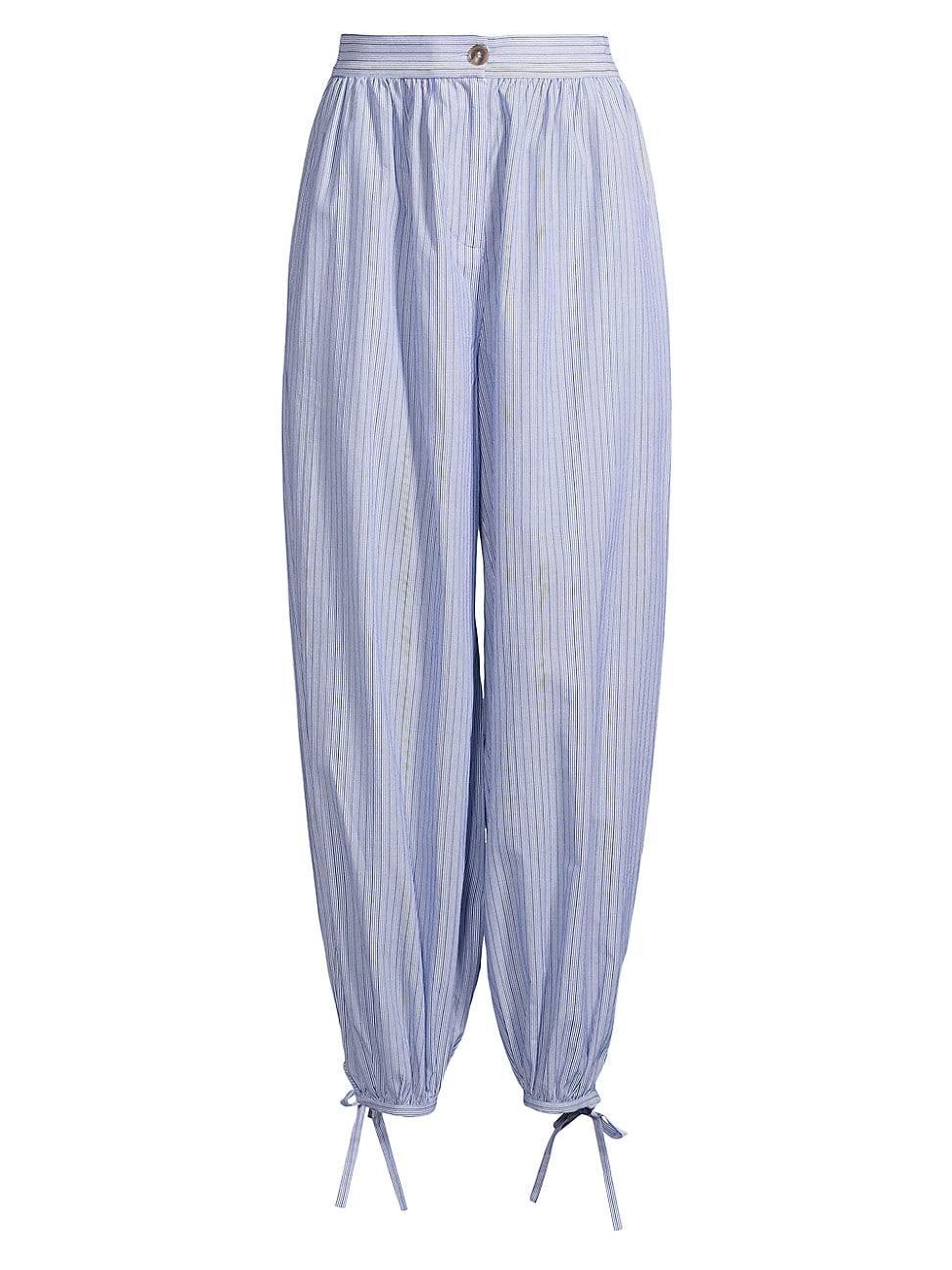 Womens Vera Striped Tapered Pants product image