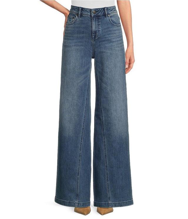 JOHNNY WAS Sisa Stretch Denim Wide Leg Jean Product Image