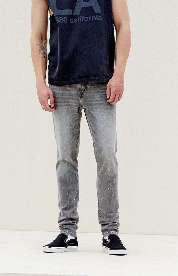 PacSun Mens Comfort Stretch Stacked Skinny Jeans Product Image