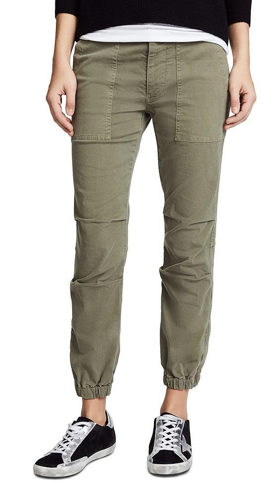 Nili Lotan Cropped Military Twill Pants | Shopbop Product Image