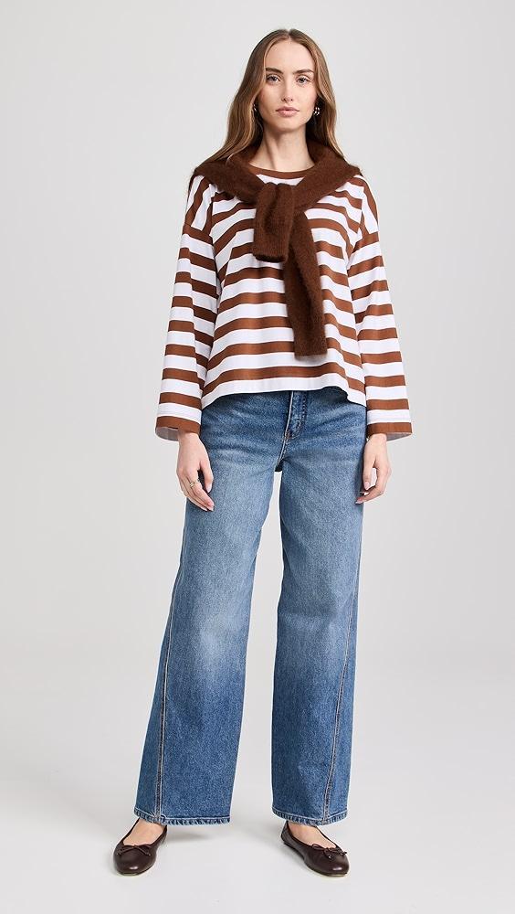 Madewell Easy Long Sleeve Tee | Shopbop Product Image