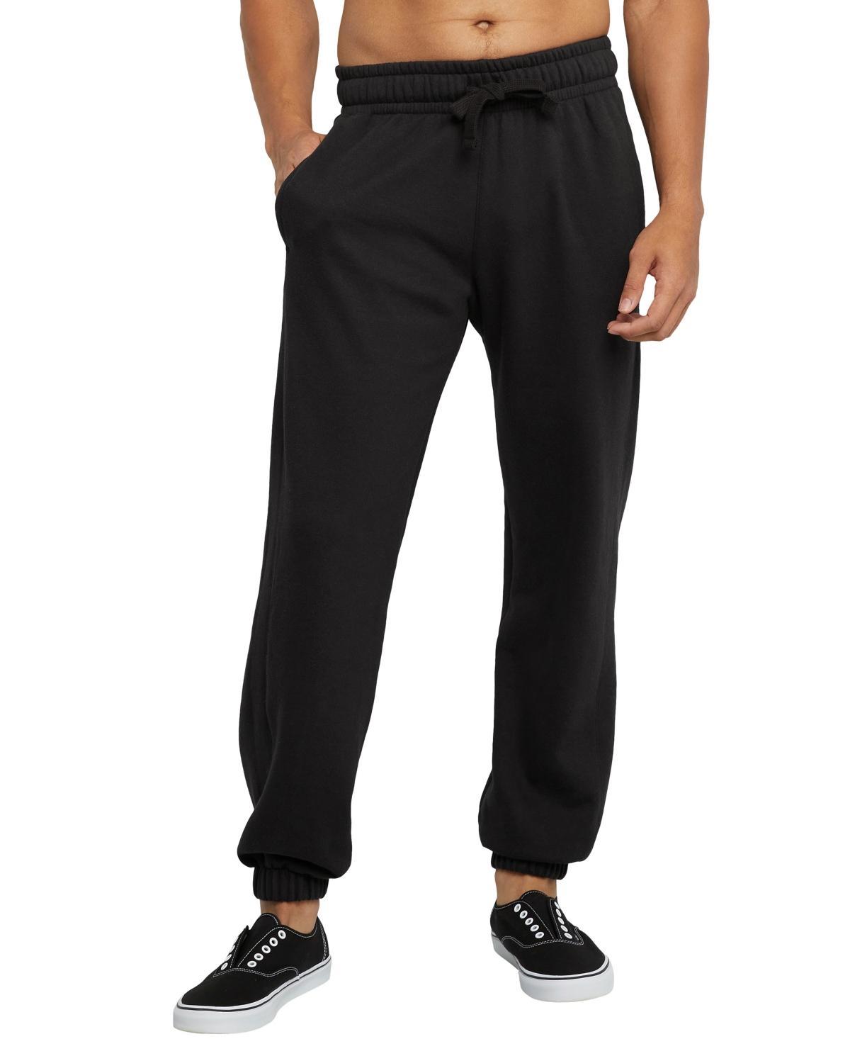 Mens Hanes Originals Fleece Jogger Pants Natural Product Image