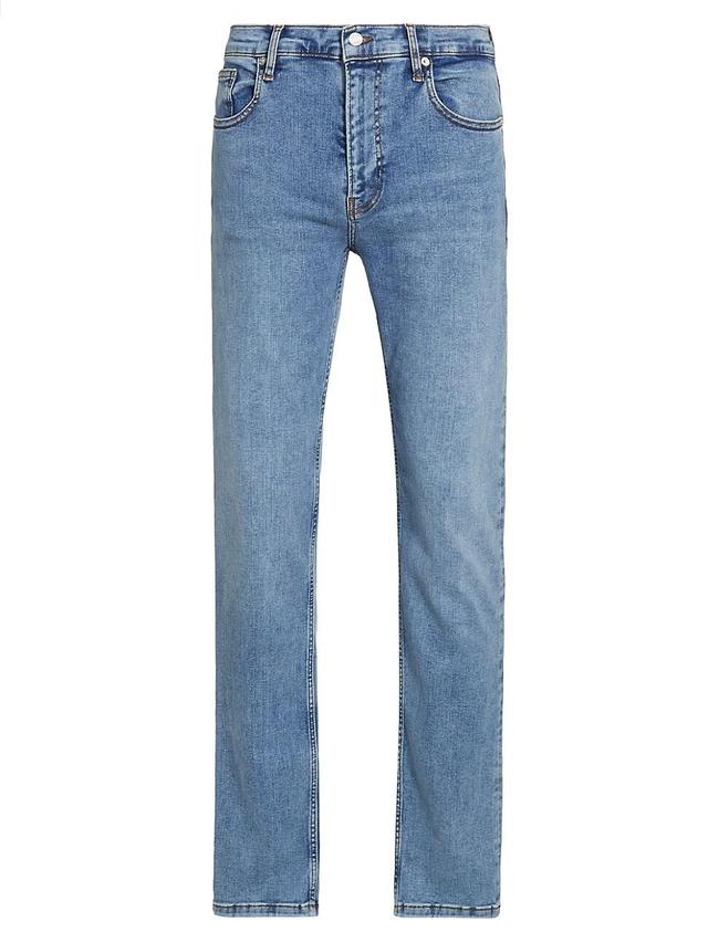 Mens Jetset Mid-Rise Straight-Leg Jeans Product Image