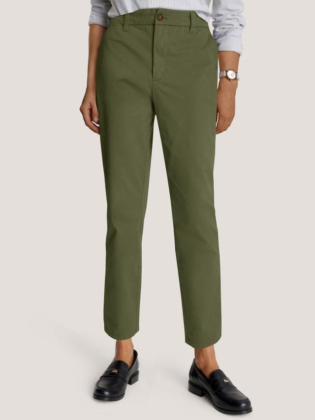 Tommy Hilfiger Women's Slim Fit Essential Solid Chino Product Image