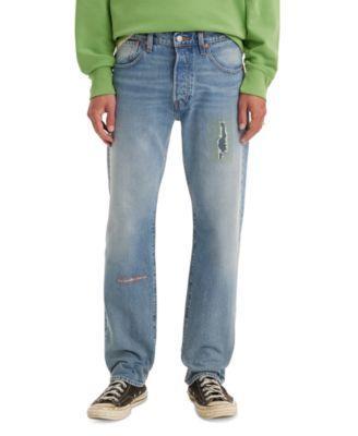 Levis Mens Skateboarding 501 Straight-Fit Stretch Jeans Product Image