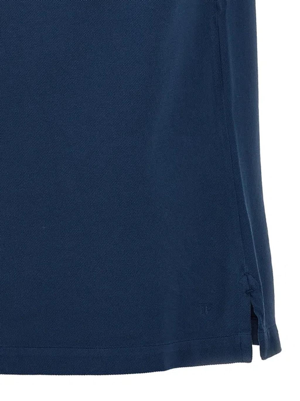 Tennis Polo Shirt In Blue Product Image