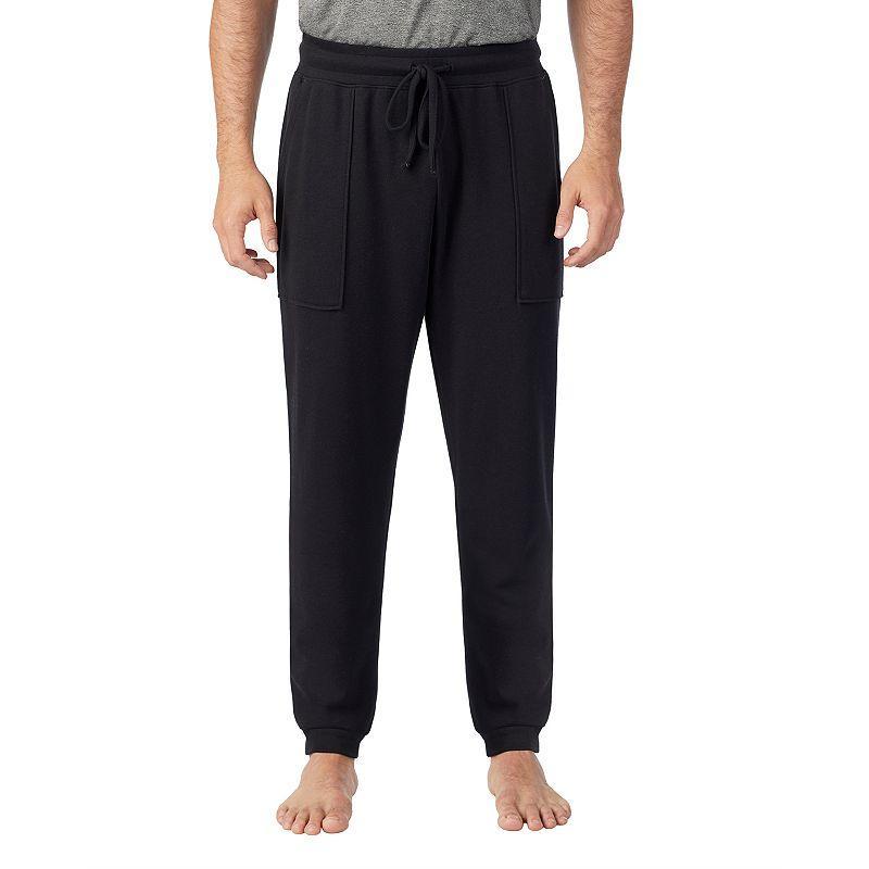 Mens Cuddl Duds Essentials Banded-Bottom Pajama Pants Product Image